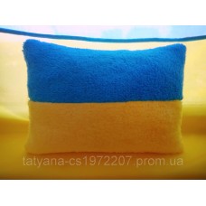 Флаг Украины, подушка флаг маленькая 30х20см