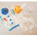 Новогодний костюм Снеговика 5-8 лет.
